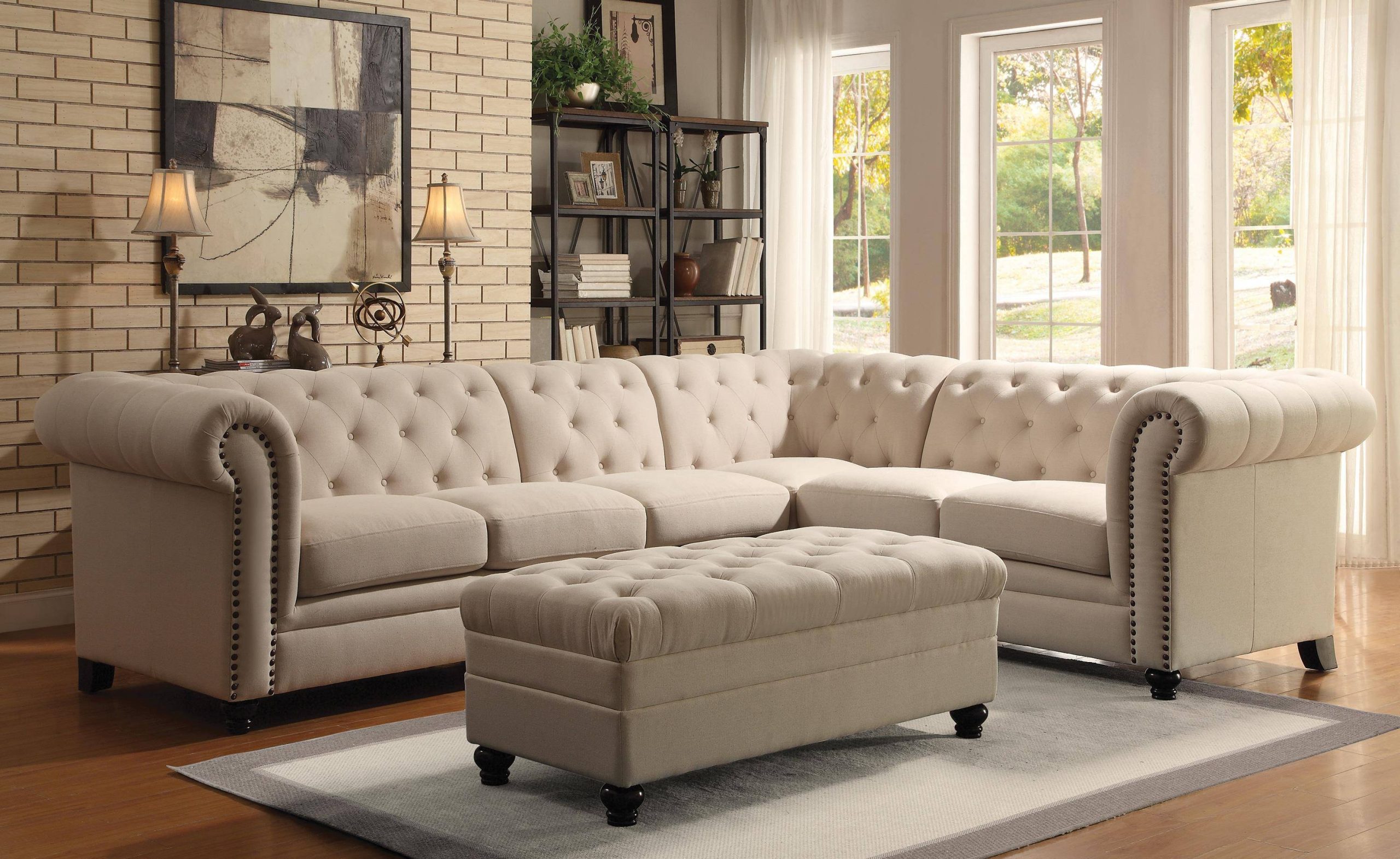 2025 Latest Elegant Sectional Sofas with regard to Fabric Sectionals and Everyday Living Choosing the Right Coaster Arden for You