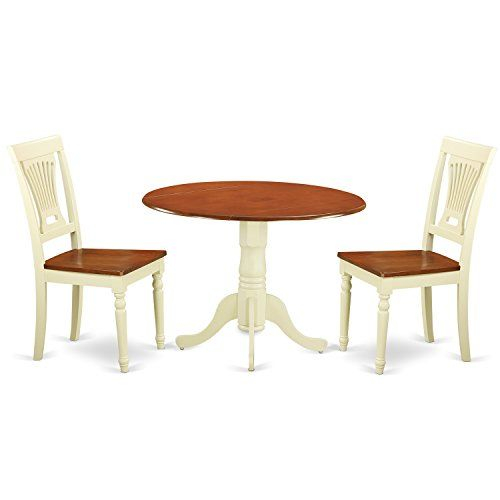 3 Pc Small Dining Set-Dining Table And 2 Kitchen Chairs | Dining Room ... inside Space-Saving Solutions with a Table and Two Chairs