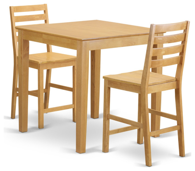 3-Piece Counter Height Table/Chair Set, Pub Table, 2 Kitchen Barstool ... within Beyond the Basics Exploring the Versatility of Pub Tables and Dinette Chairs