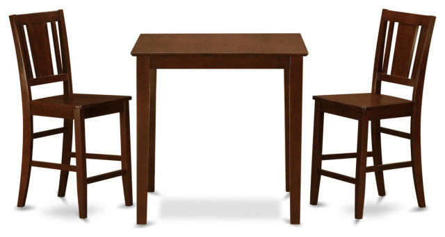 3-Piece Counter Height Table, Pub Table And 2 Dinette Chairs. - Dining ... regarding Beyond the Basics Exploring the Versatility of Pub Tables and Dinette Chairs