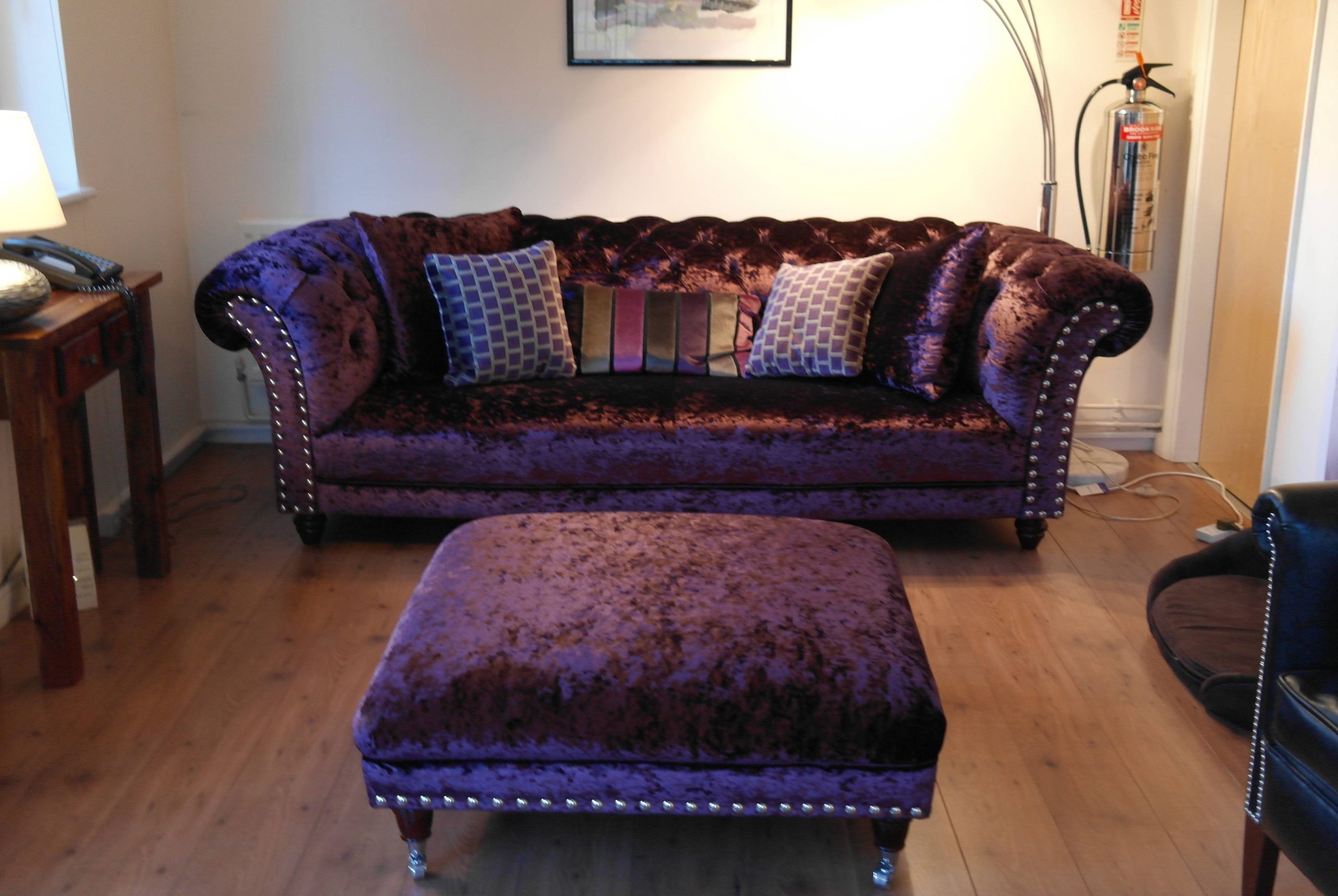 30 Best Collection Of Velvet Purple Sofas intended for Unveiling the Elegance of a 52" Dark Purple Velvet Curved Sofa Understanding the Nuances