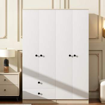 34" Cargo Wardrobe Blue - Acme Furniture: Metal Frame, 5 Compartments ... pertaining to The Ultimate Guide to Organizing with an ACME Blue Wardrobe