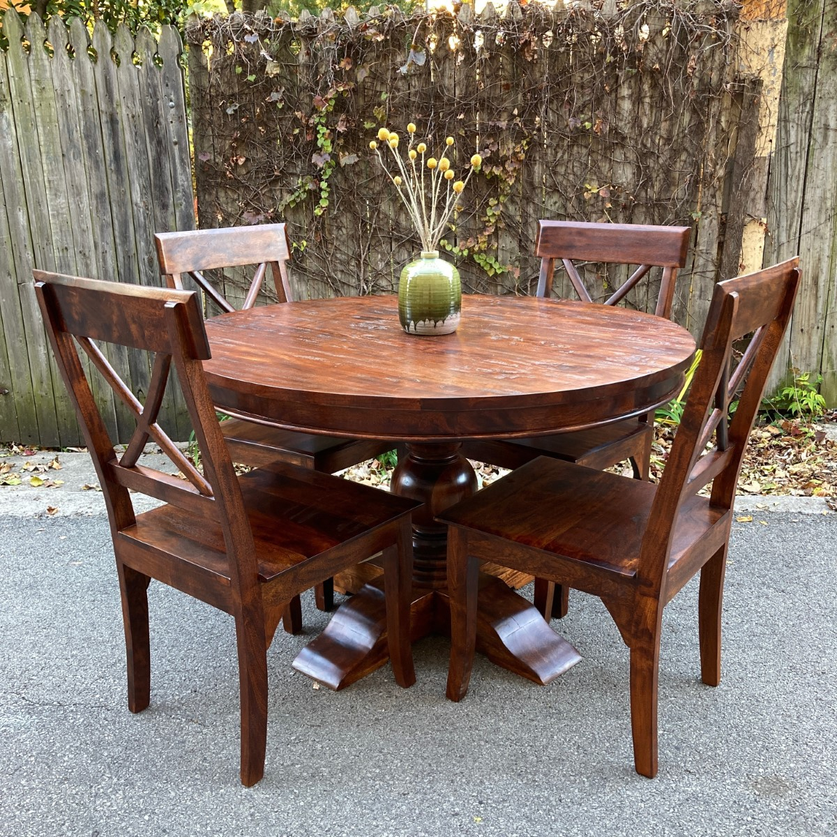 48" Round Dining Table - Nadeau Chicago intended for 48" Round Dining Table