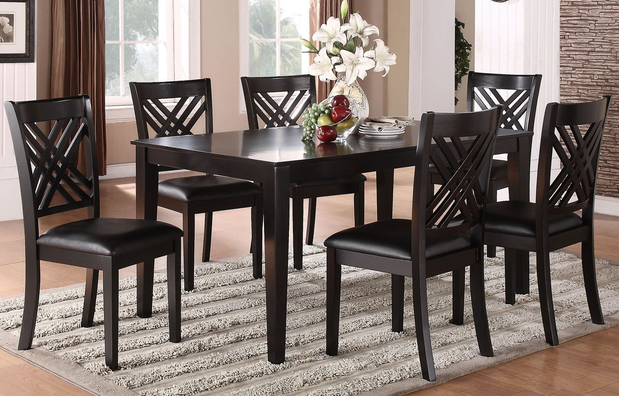 7 Piece Dining Room Set - Unusual Countertop Materials inside Unveiling the Versatility of a 7-Piece Dining Set Square Table with Leaf and Chairs
