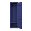 Acme Furniture 20" Cargowardrobe Blue: Metal Frame, 67" High, Single ... in The Ultimate Guide to Organizing with an ACME Blue Wardrobe
