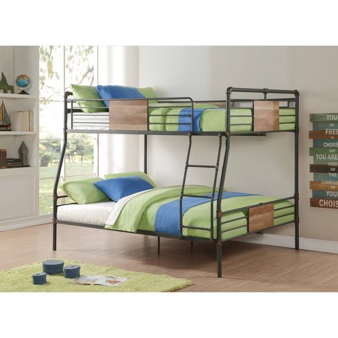 Acme Furniture 83" Full Xl/Queen Bunk Bed Brantley Loft And Bunk Bed ... intended for Unveiling the Brantley Metal Bunk Bed Sandy Black and Silver A Comprehensive Guide