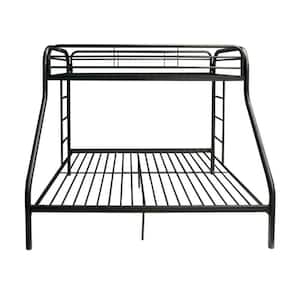 Acme Furniture Thomas Twin Over Twin Metal Bunk Bed 02188Bk - The Home ... in Acme Furniture Thomas, Bunk Bed, Twin/Twin Black 02188Bk