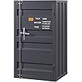 Amazon.com: Acme Cargo Chest With 1 Door In Gunmetal : Home & Kitchen within Acme Cargo Chest With 1 Door, Gunmetal