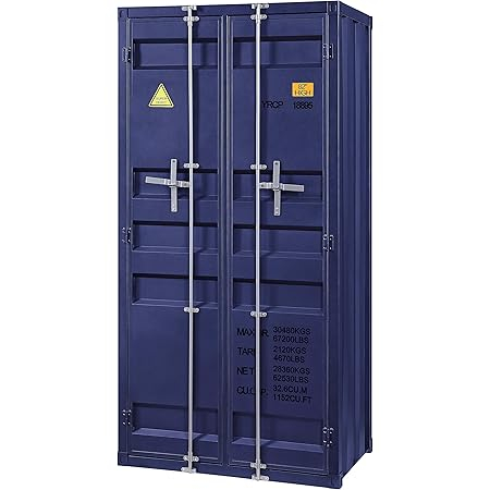 Amazon.com: Acme Cargo Wardrobe (Single Door) - - Gunmetal : Home & Kitchen with The Ultimate Guide to Organizing with an ACME Blue Wardrobe