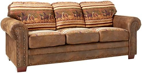 Amazon.com: American Furniture Classics Model Wild Horses Two Piece ... with American Furniture Classics Model 8506-40K Wild Horses Two Piece Sectional Sofa