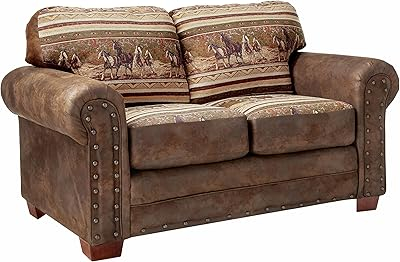 Amazon.com: American Furniture Classics Model Wild Horses Two Piece ... within Comparing Sectional Sofas How the Wild Horses Model Stands Out