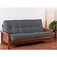 Amazon.com - Blazing Needles Renewal 9" Twill Futon Mattress, Full ... throughout Blazing Needles Renewal 9-Inch Twill Twin-Size Futon Mattress - Aqua Blue