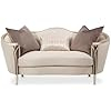 Amazon.com: Michael Amini Villa Cherie Velvet Loveseat In Porcini ... with regard to Beyond the Surface A Deep Dive into the Villa Cherie Velvet Sofa's Craftsmanship