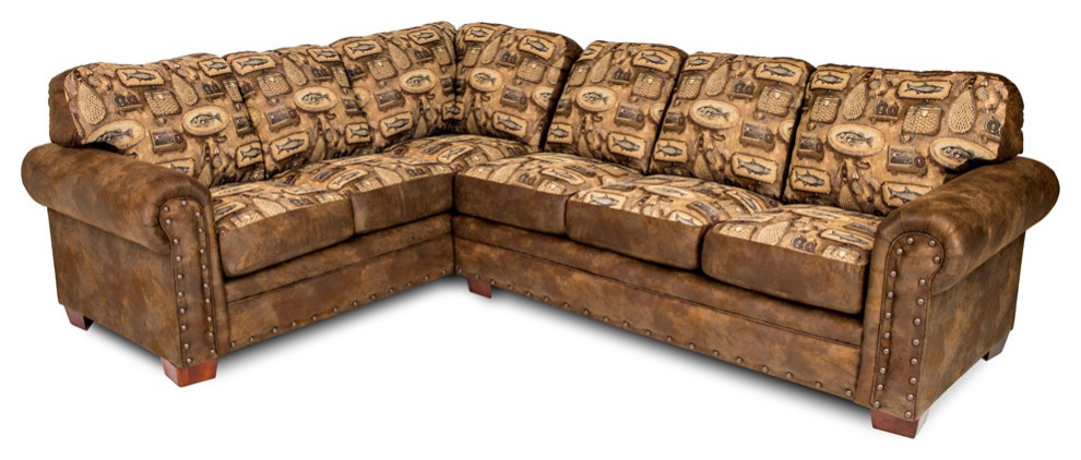 American Furniture Classics Model 8506-80K River Bend Two Piece ... with Comparing Sectional Sofas How the Wild Horses Model Stands Out