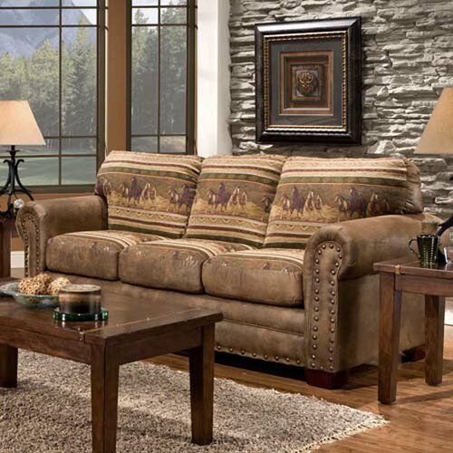American Furniture Classics Sierra Lodge Sofa pertaining to Styling Your Space Inspiration for the Sierra Lodge Two Piece Sectional