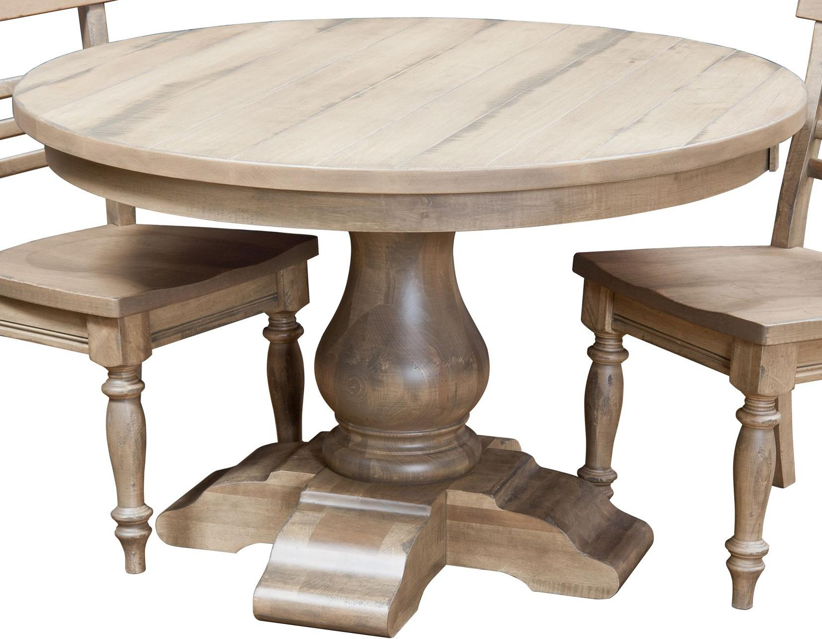 Amish Impressions By Fusion Designs Wellington Wntb48-Xx Light 48 ... in Beyond the Basics Essential Considerations for a 48" Round Dining Table