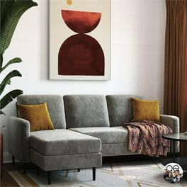 Aplee Modern Living Room Genuine Leather Corner Sectional Couch In ... regarding Aplee Modern Living Room Genuine Leather Corner Sectional Couch In Cognac Tan