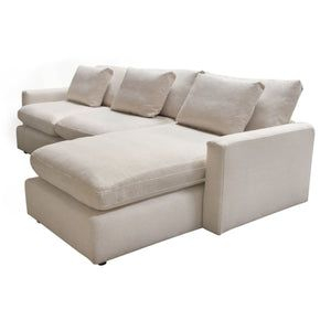 Arcadia 2Pc Reversible Chaise Sectional W/ Feather Down Seating In ... with regard to Creating the Perfect Living Space Understanding the Arcadia Sectional