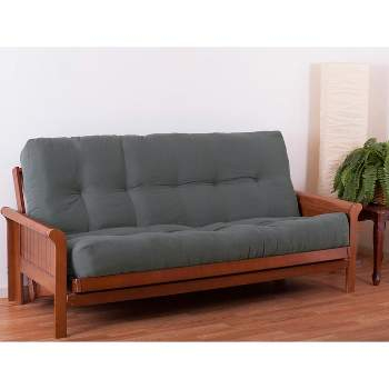 Blazing Needles Renewal 6-Inch Twill Twin-Size Futon Mattress - Steel ... inside Blazing Needles Renewal 9-Inch Twill Twin-Size Futon Mattress - Aqua Blue