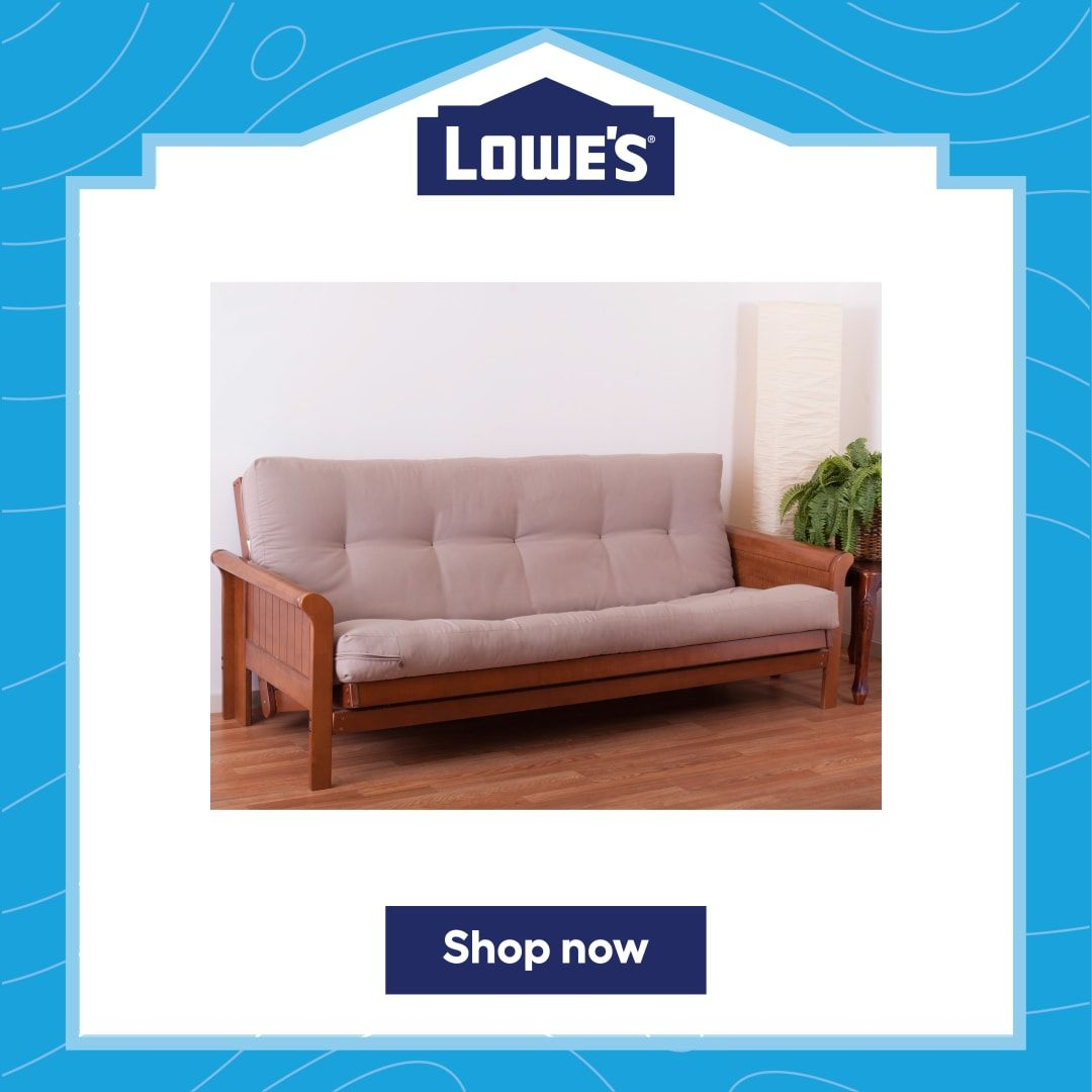 Blazing Needles Renewal Toffee Full Foam Futon Mattress In Brown 9606 ... pertaining to The Ultimate Guide to Futon Mattress Materials and Longevity