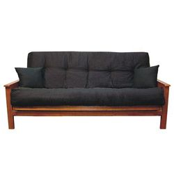 Blazing Needles Renewal Twin 10-Inch Twill Futon Mattress - Overstock ... inside The Ultimate Guide to Futon Mattress Materials and Longevity
