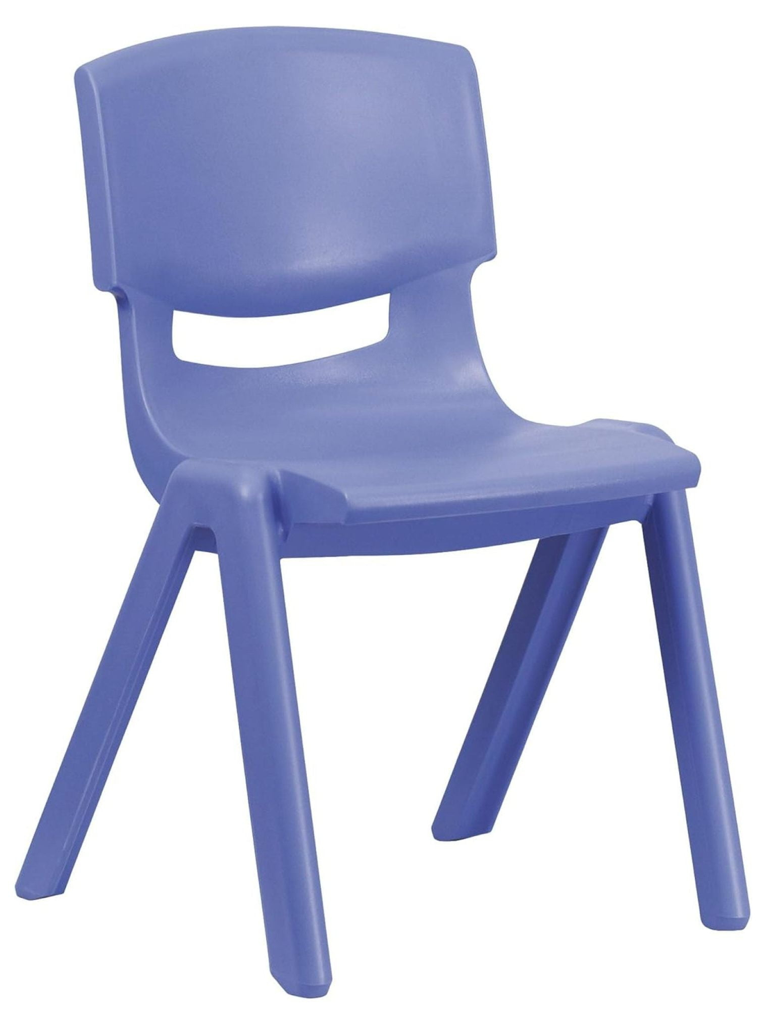 Blue Plastic Stackable School Chair With 15.5'' Seat Height - Walmart.com with regard to How 5 Pk Green Plastic Stackable School Chairs Enhance Classroom Environments