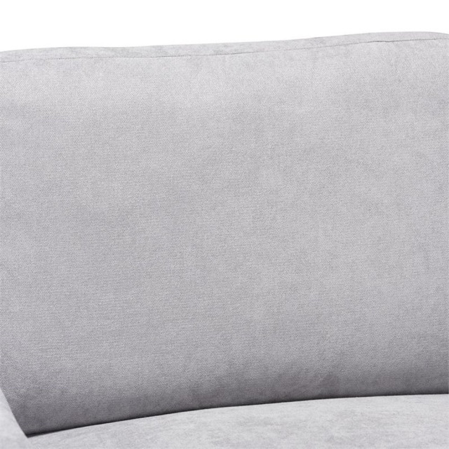 Bowery Hill Light Grey Sectional Sofa With Right Facing Chaise ... throughout Bowery Hill Contemporary Right Facing Sectional In Gray