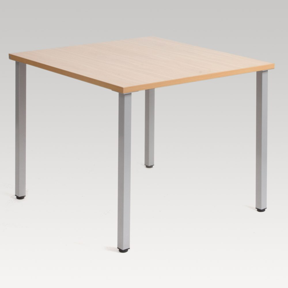 Bristol Dining Table Tawa - Vendella - Specialists In Hospitality Products throughout Bristol Dining Table, White Base With 27 Round Light Natural Mdf Top
