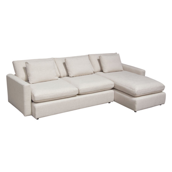 Diamond Sofa Arcadia 67" Wide Reversible Modular Sofa & Chaise | Wayfair throughout Creating the Perfect Living Space Understanding the Arcadia Sectional