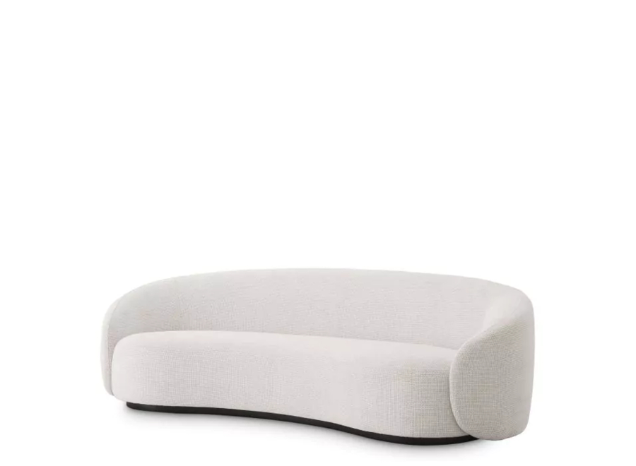 Eichholtz Sofa 'Amore' - Lyssa Off-White - Wilhelmina Designs within Minimalist Off-White Upholstered Sofa, Eichholtz Amore