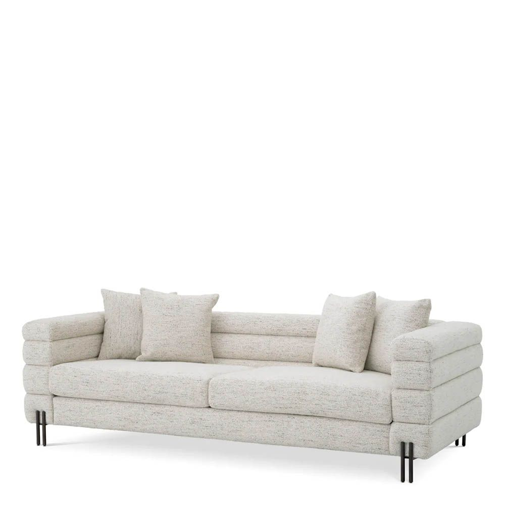 Eichholtz York Sofa - Seashell Off-White | Eichholtz Seating | Sweetpea ... pertaining to Minimalist Off-White Upholstered Sofa, Eichholtz Amore