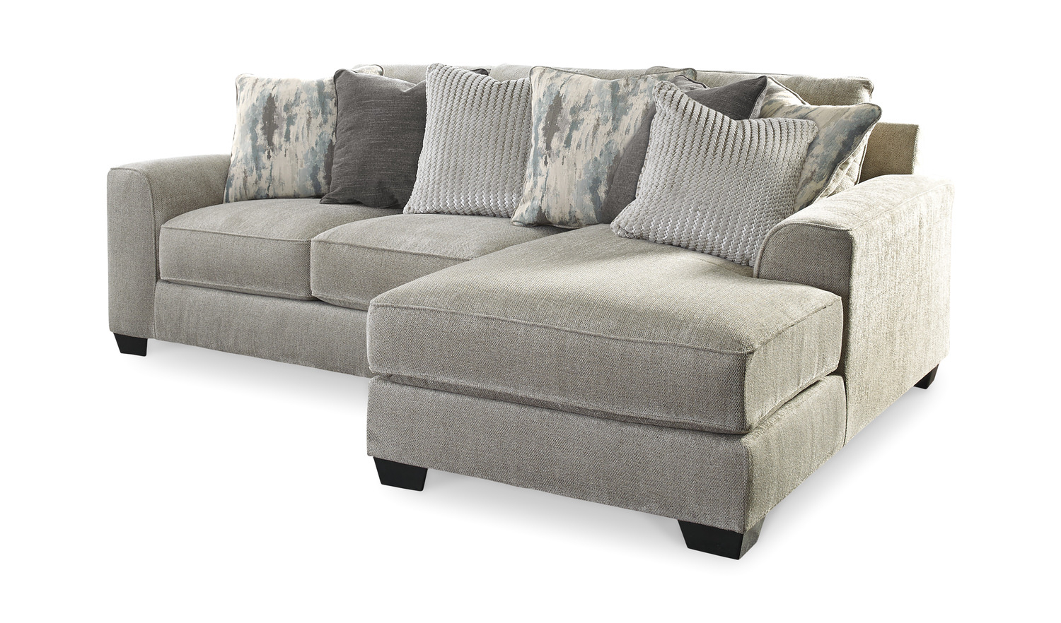 Jolie 2 Piece Modular Sectional | Hom Furniture regarding Fraser 2 Piece Modular Sofa Deep Blue
