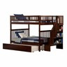 Leo & Lacey Full Over Full Staircase Trundle Bunk Bed 680270497191 | Ebay for Leo & Lacey Full Over Full Staircase Trundle Bunk Bed