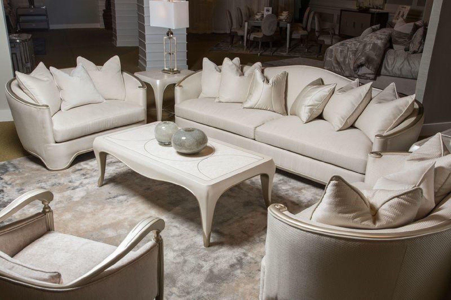 London Place Sofa Collection By Michael Amini intended for Finding the Perfect Fit Assessing the London Place Sofa in Your Home