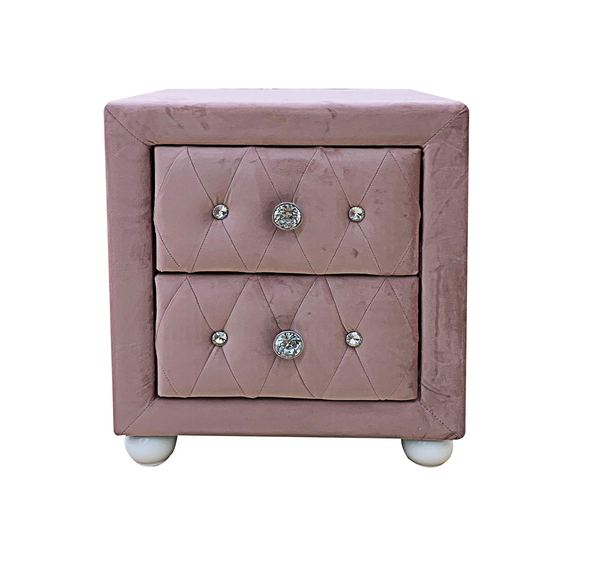 Mercer41 Acme Reggie Nightstand | Wayfair regarding Understanding the Different Types of ACME Reggie Chest Materials