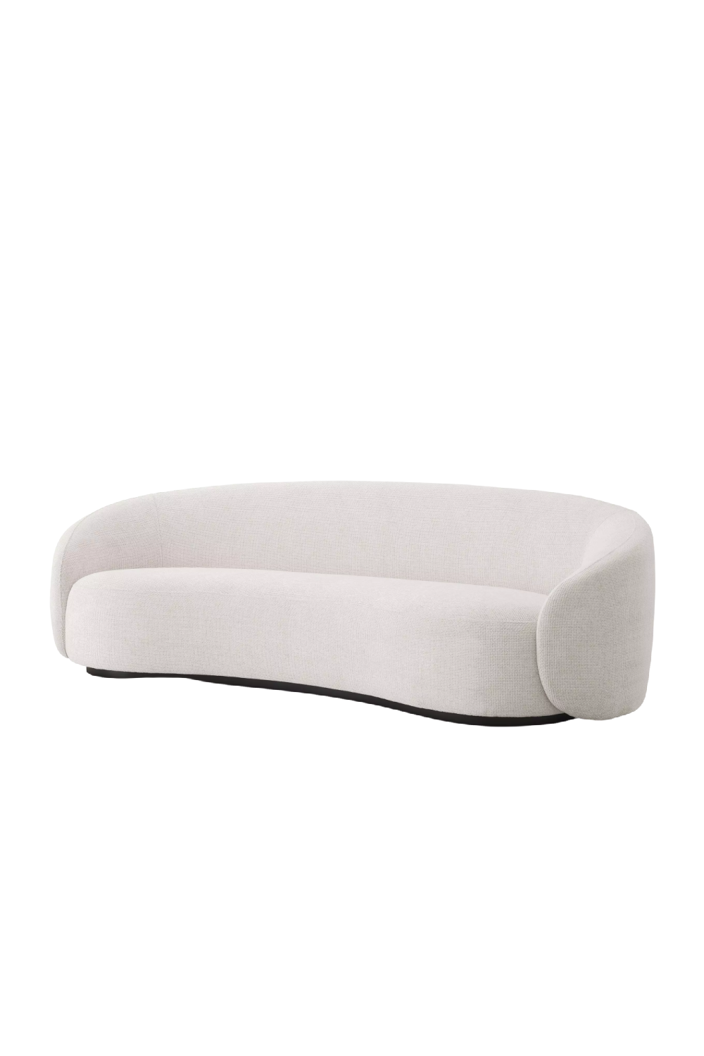 Off-White Curved Sofa | Eichholtz Amore | Modern Sofa, Modern Sofa ... within Choosing the Right Off-White Shade for Your Upholstered Sofa A Guide
