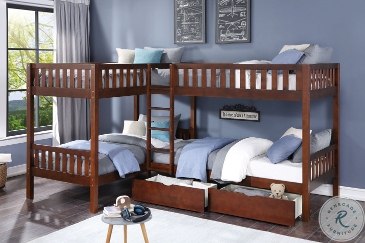 Beyond Sleeping The Versatility of the Lexicon Rowe Corner Bunk Bed