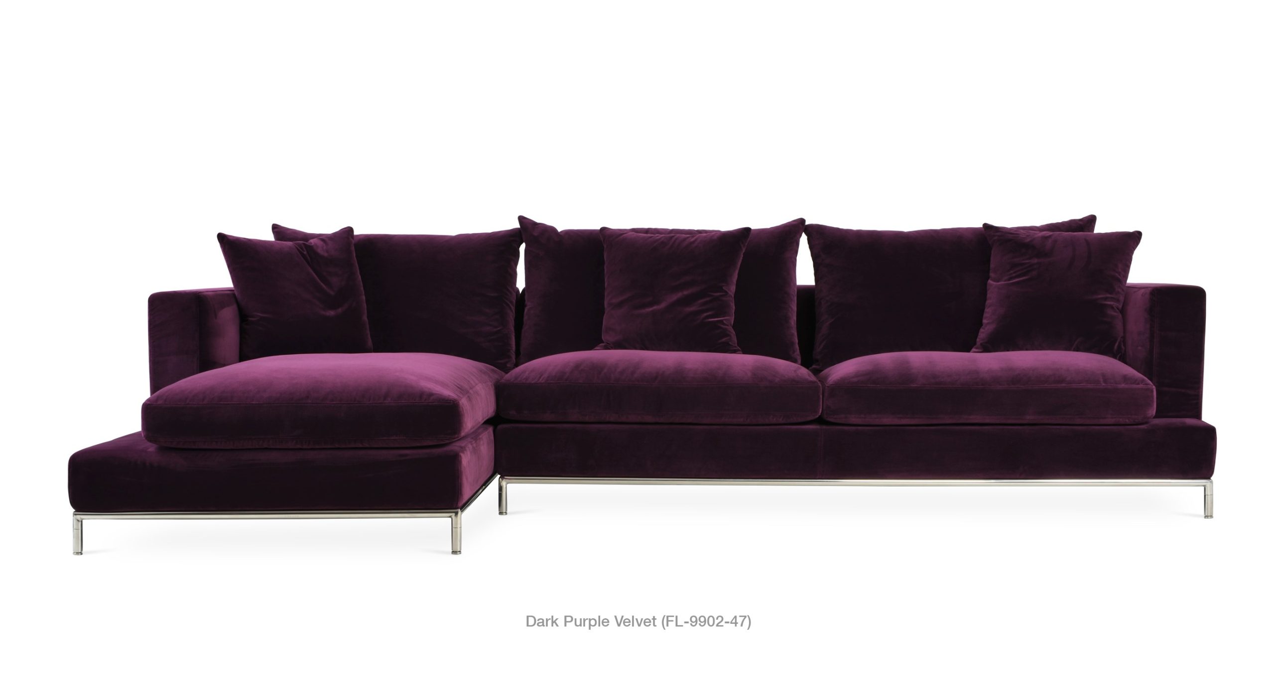 Simena | Contemporary Sectional Sofas | Sohoconcept with Unveiling the Elegance of a 52" Dark Purple Velvet Curved Sofa Understanding the Nuances