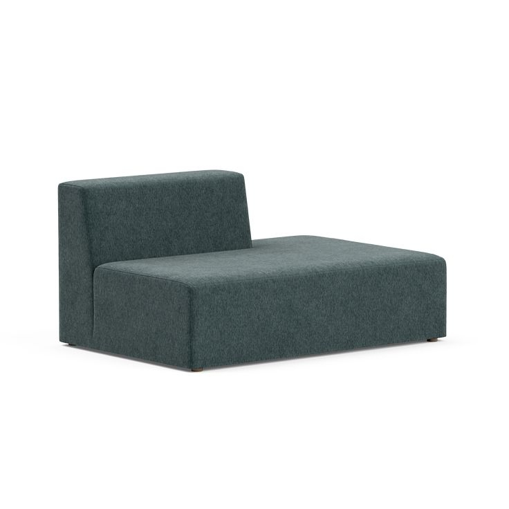 Small Sectional | Low Profile & Deep Two-Piece Modular Sofa within The Fraser 2 Piece Modular Sofa Deep Blue Features You Need to Know