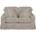 Sunset Trading Americana Box Cushion Slipcovered Sofa Stain Resistant ... intended for Box Cushion Slip-Covered Sofa, Stain Resistant Performance Fabric, Gray