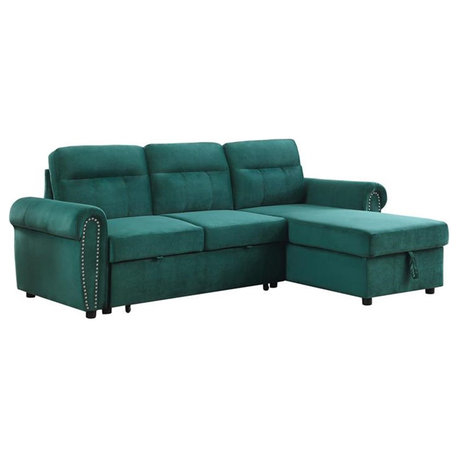 The 15 Best Green Velvet Sectional Sofas | Houzz within Understanding the Nuances of Architectural Styles through History