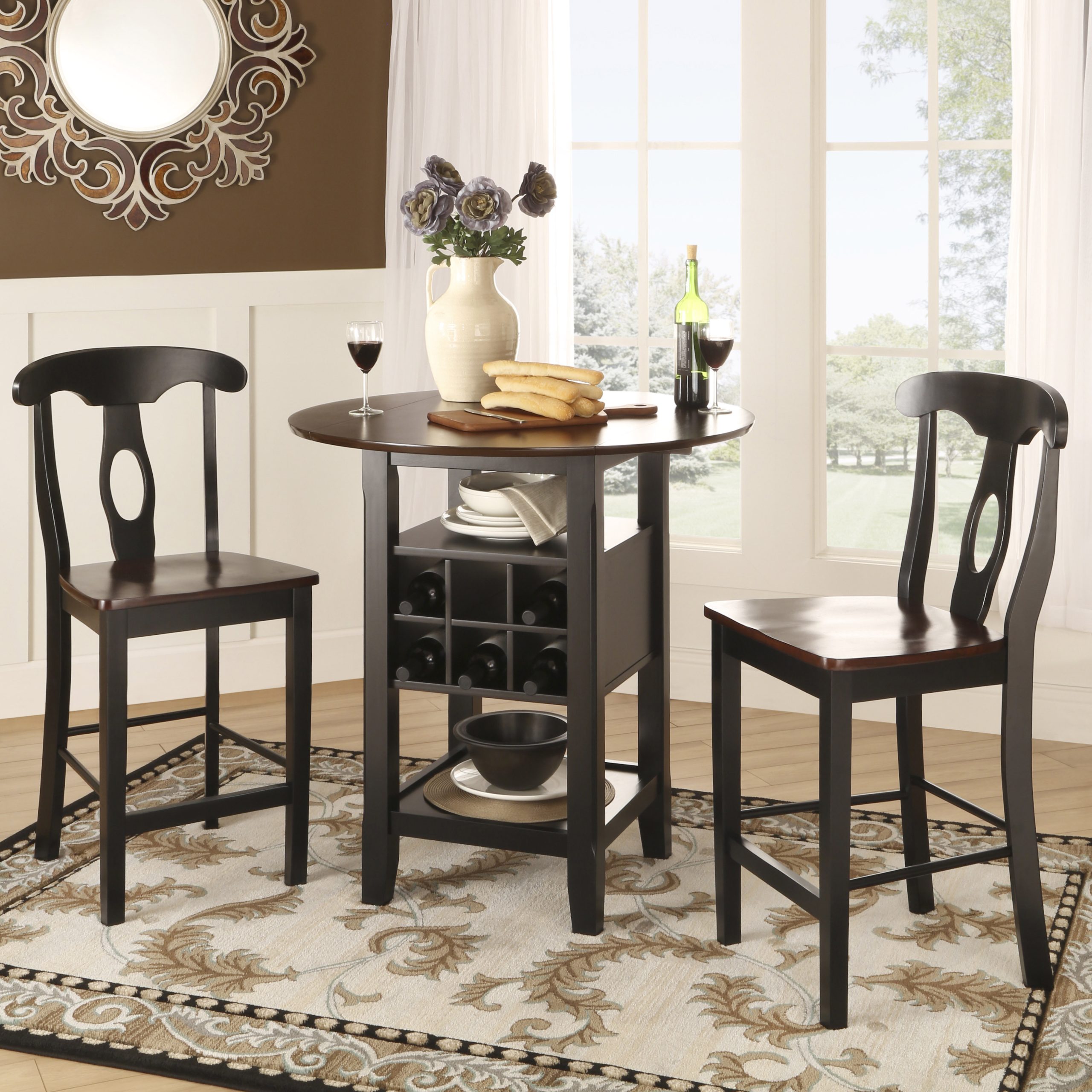 Three Posts Bayford 3 Piece Counter Height Pub Table Set & Reviews ... with regard to Beyond the Basics Exploring the Versatility of Pub Tables and Dinette Chairs