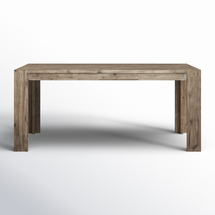 Vancamp Seashore Fixed Top Dining Table, Antique Natural & Reviews ... in Creating a Coastal Vibe with Your Antique Natural Dining Table