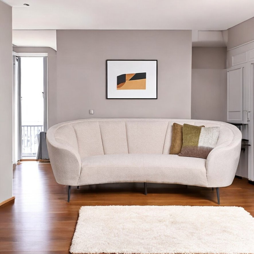Woods Lola 3 Seater Sofa - Woods Furniture with regard to Lola 3 Seater Sofa, Beige