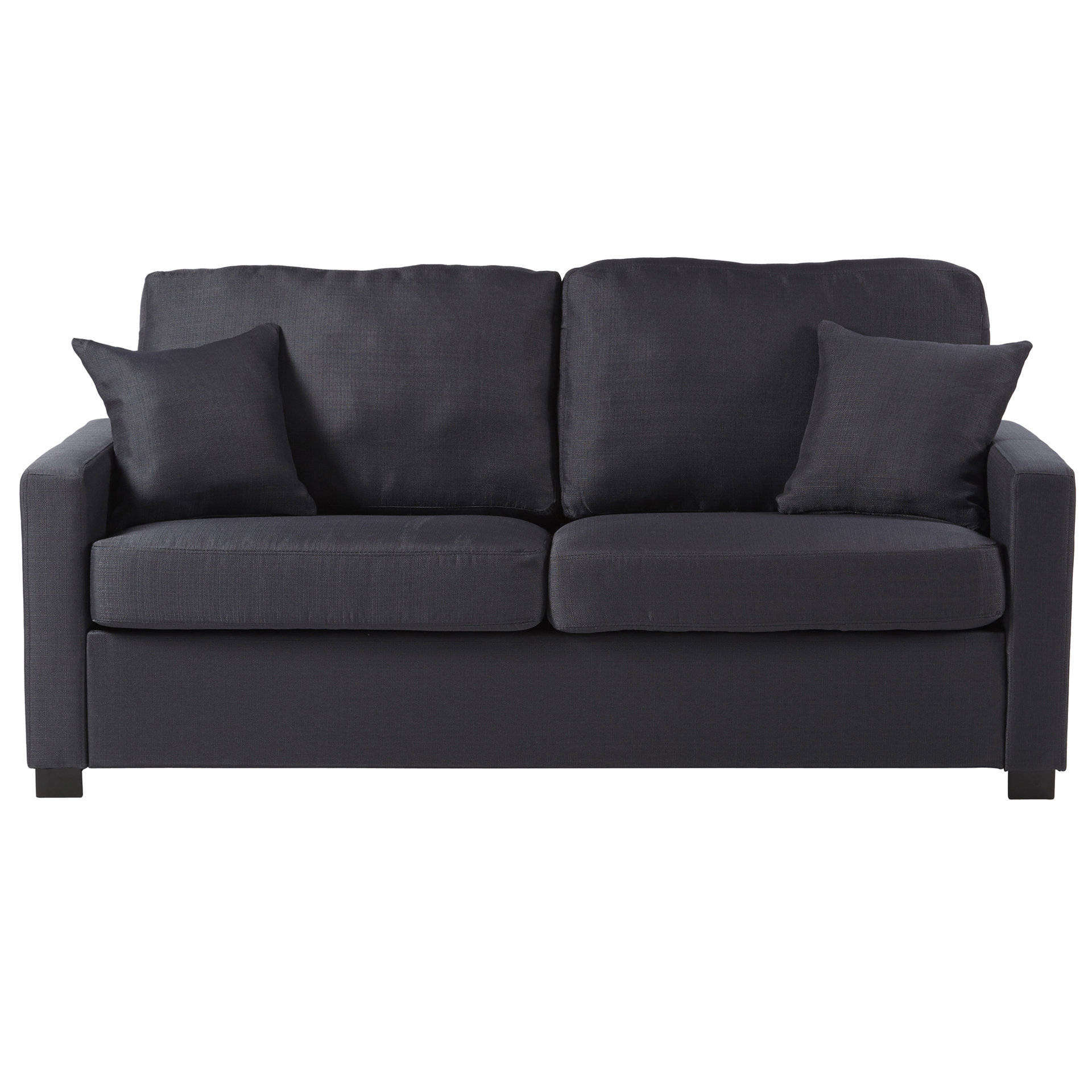 Zipcode™ Design Amanda Sofa & Reviews | Wayfair pertaining to Amanda Sofa, Dark Grey