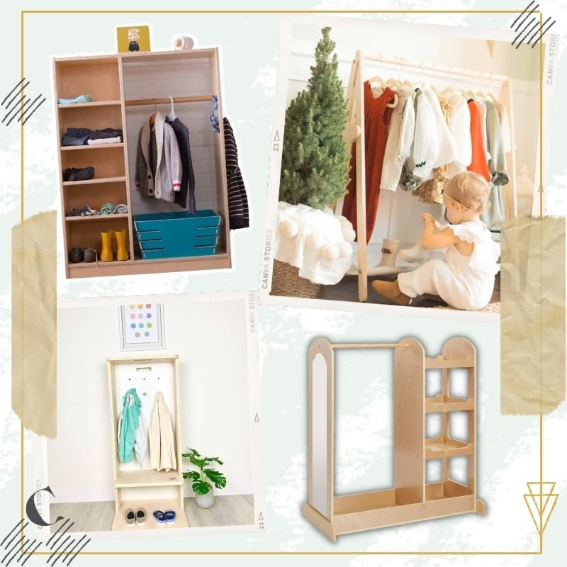 11 Best Montessori Wardrobes To Grow From Baby To Toddler To Big Kid! regarding