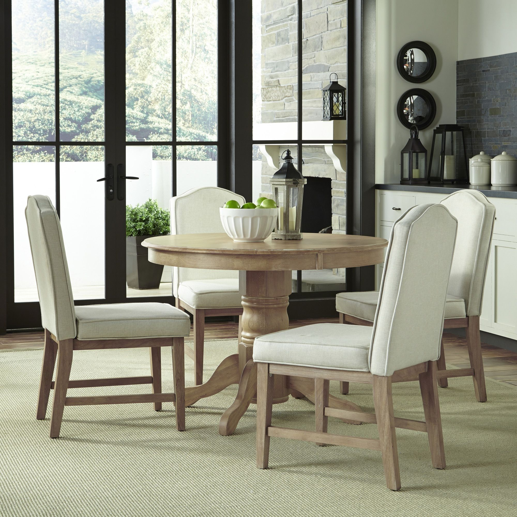 20 Best Ideas Laurent 5 Piece Round Dining Sets With Wood Chairs ... intended for Choosing the Perfect 5-Piece Dining Set A Guide for Your Home