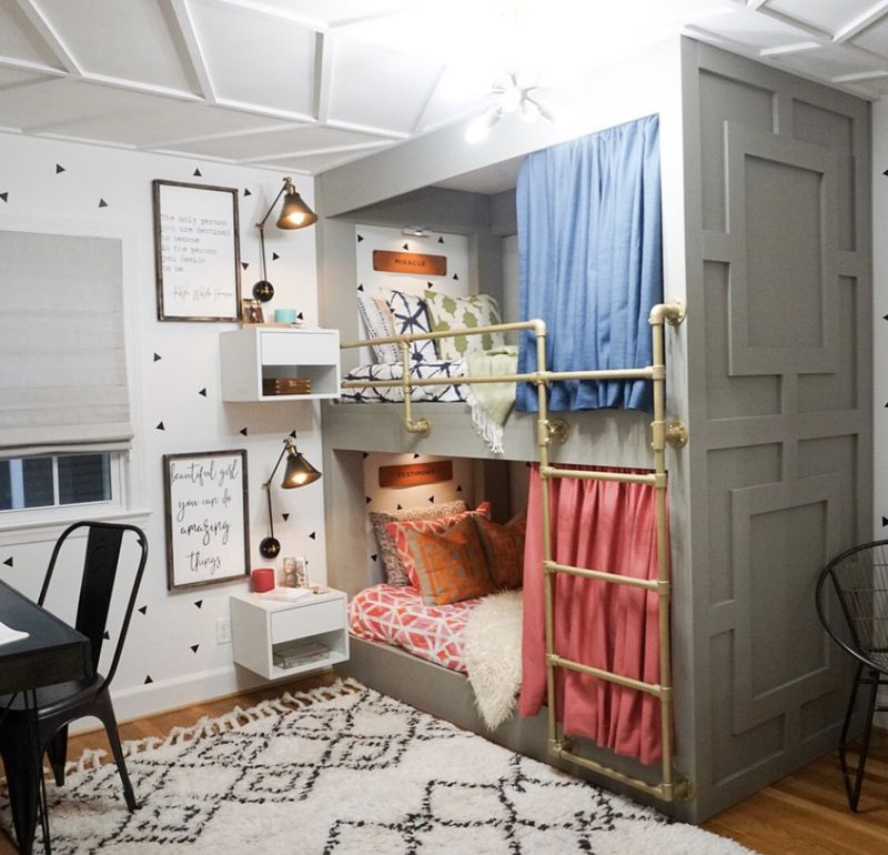 20 Chic Bunk Bed Ideas To Help Maximize Your Space pertaining to