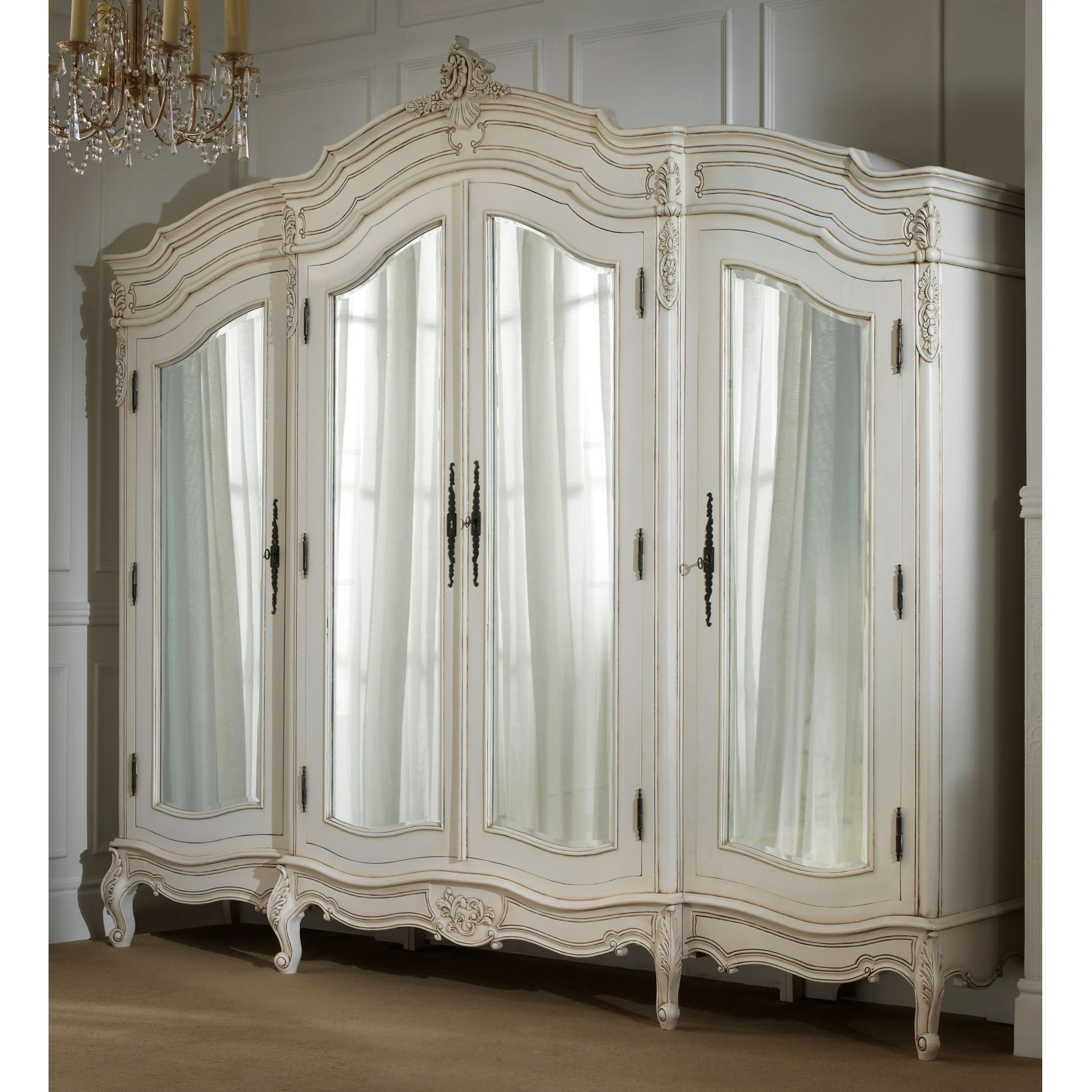 25 Ideas Of White Wardrobe Armoire with