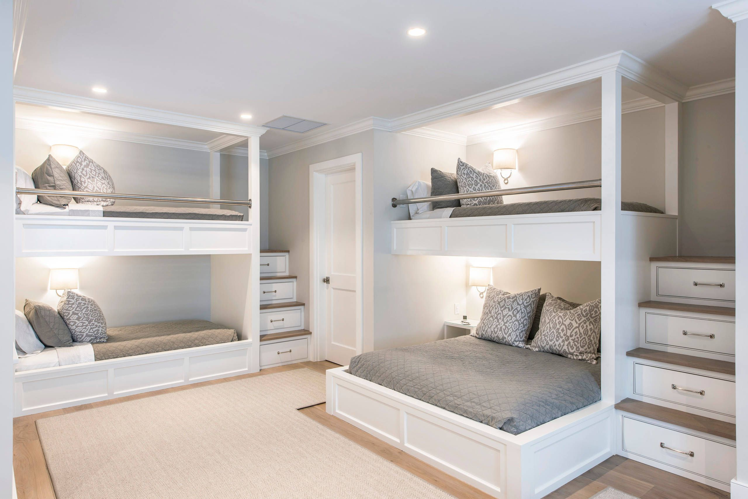40 Creative Kids Room Ideas (Photo Gallery) | Bedroom Design, Bunk Bed ... for Creating a Comfortable and Practical Bedroom Environment Using Roseto WEIF64183 Bunk Beds